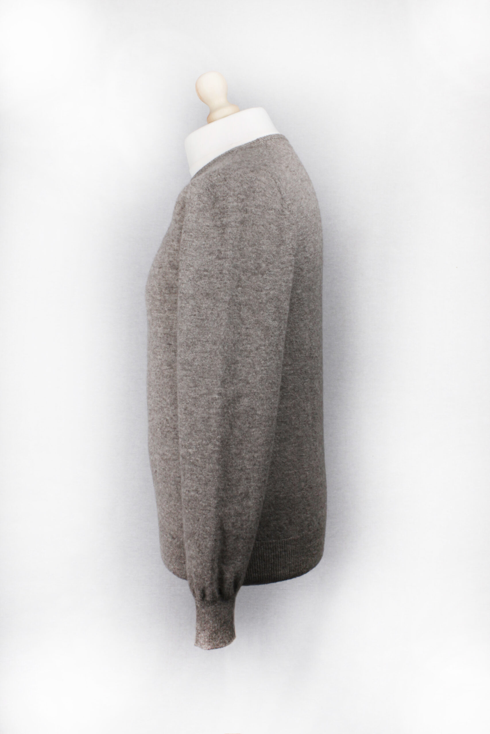 Man YAK the Dolomite Grey Wool Sweater – PANIGAIA
