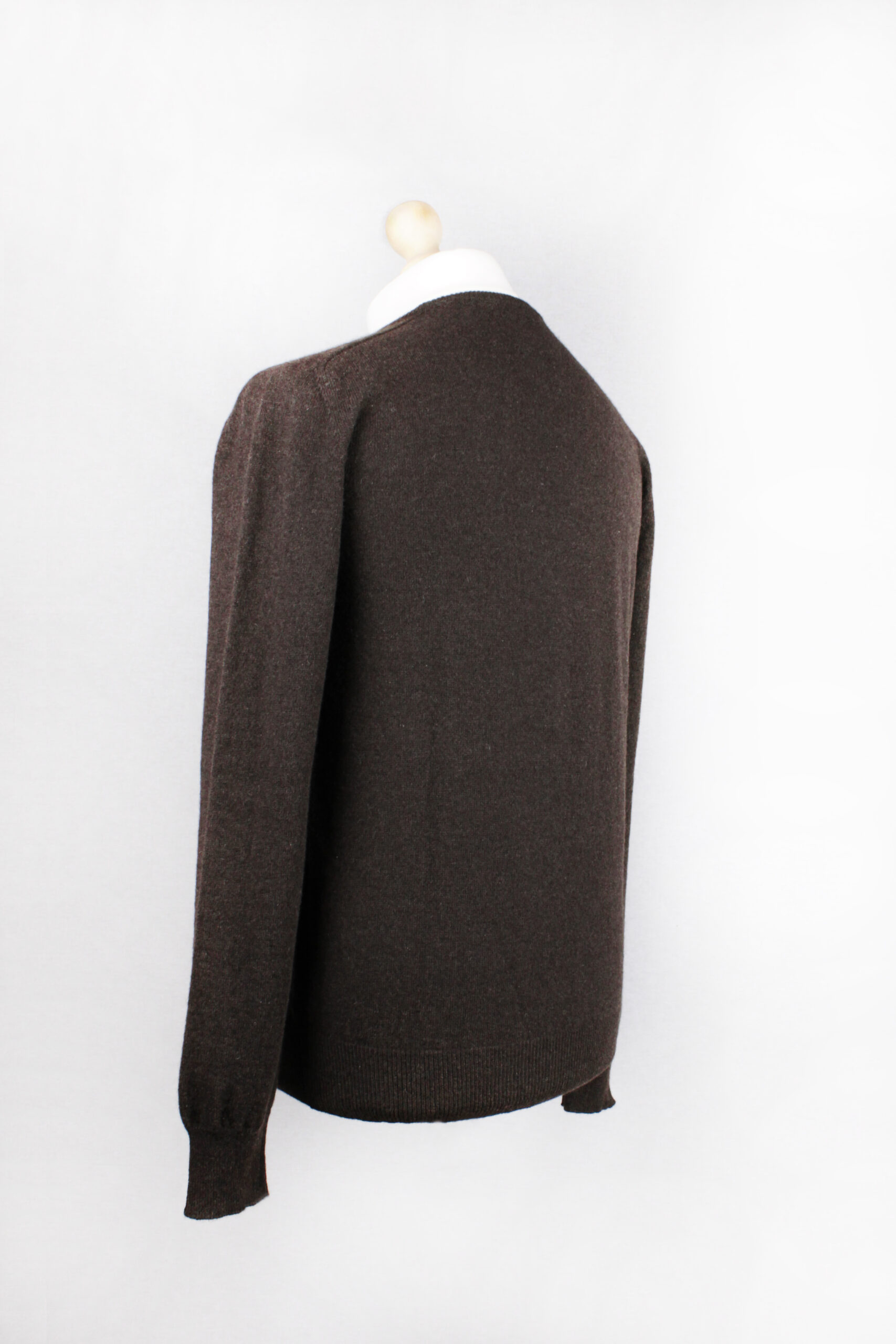 Man YAK the Brown Wood Wool Sweater – PANIGAIA